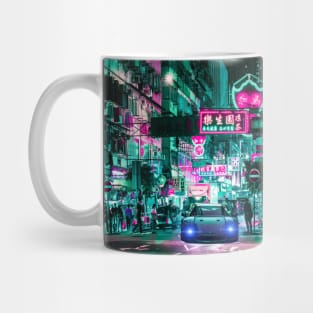 Car City Neon Synthwave Mug